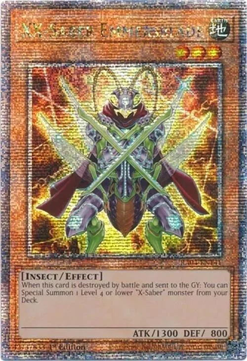XX-Saber Emmersblade — Quarter Century Stampede — Yu-Gi-Oh!