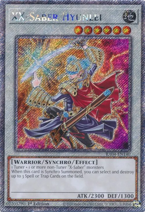 XX-Saber Hyunlei — Quarter Century Stampede — Yu-Gi-Oh!