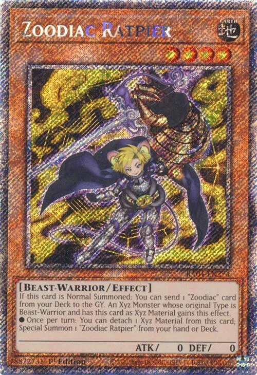 Zoodiac Ratpier from Quarter Century Stampede - Yu-Gi-Oh!