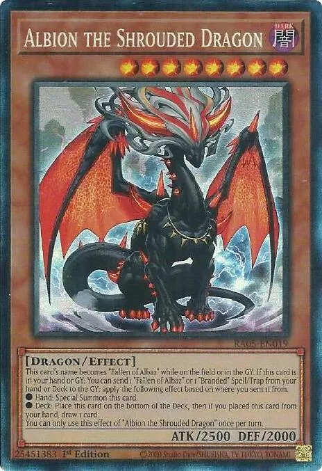Albion the Shrouded Dragon — Rarity Collection 5 — Yu-Gi-Oh!