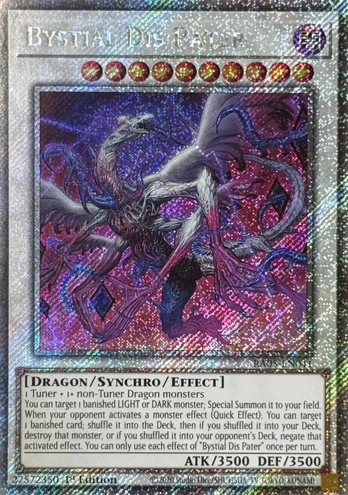 Bystial Dis Pater from Rarity Collection 5 - Yu-Gi-Oh!