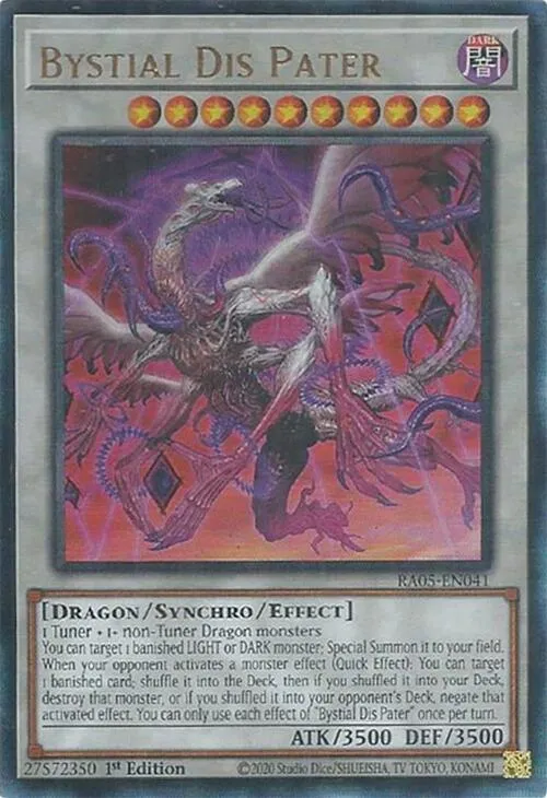 Bystial Dis Pater — Rarity Collection 5 — Yu-Gi-Oh!