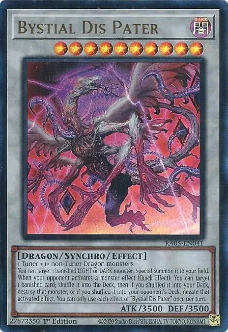 Bystial Dis Pater — Rarity Collection 5 — Yu-Gi-Oh!