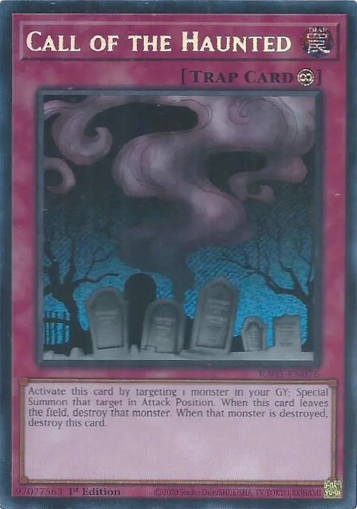 Call of the Haunted — Rarity Collection 5 — Yu-Gi-Oh!