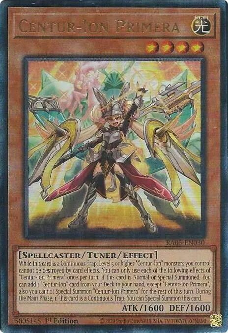 Centur-Ion Primera — Rarity Collection 5 — Yu-Gi-Oh!
