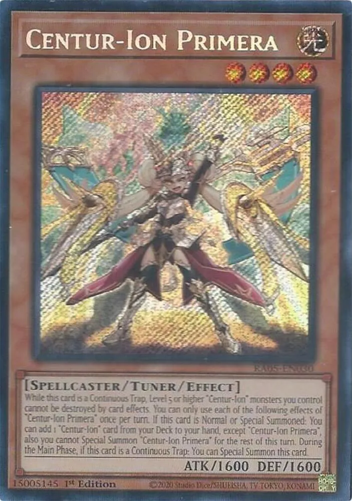 Centur-Ion Primera — Rarity Collection 5 — Yu-Gi-Oh!