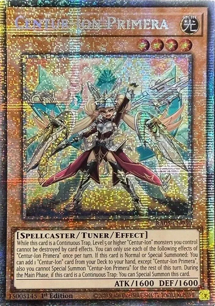 Centur-Ion Primera from Rarity Collection 5 - Yu-Gi-Oh!