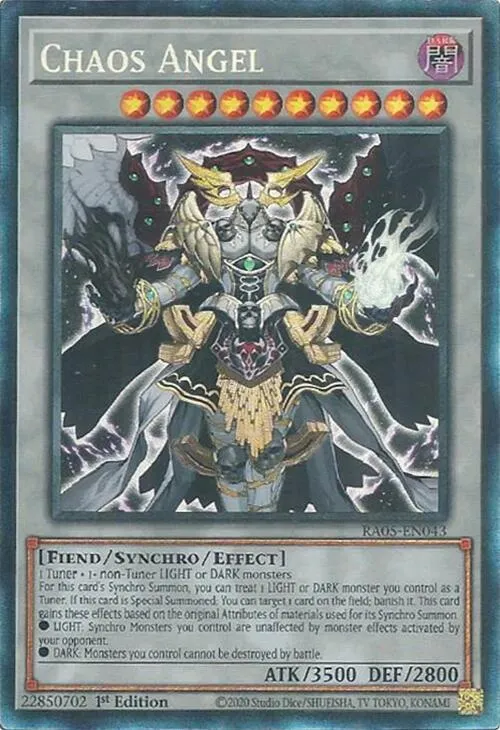 Chaos Angel — Rarity Collection 5 — Yu-Gi-Oh!