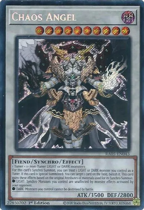 Chaos Angel — Rarity Collection 5 — Yu-Gi-Oh!