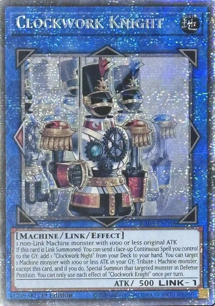 Clockwork Knight from Rarity Collection 5 - Yu-Gi-Oh!