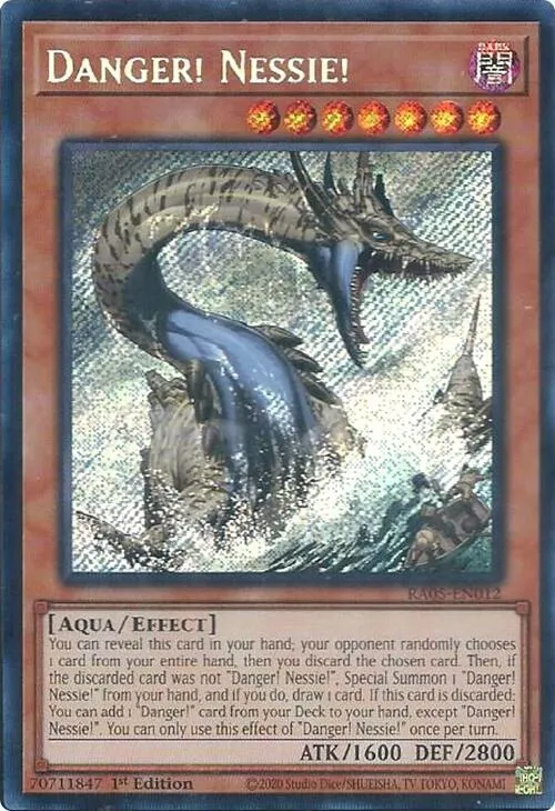Danger! Nessie! — Rarity Collection 5 — Yu-Gi-Oh!