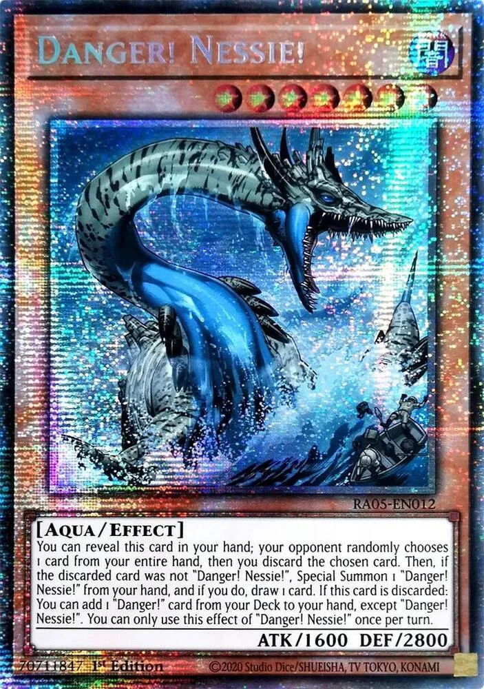 Danger ! Nessie ! — Rarity Collection 5 — Yu-Gi-Oh!