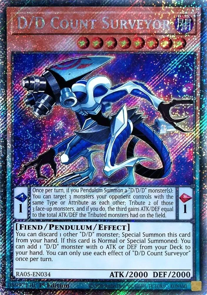 D/D Count Surveyor — Rarity Collection 5 — Yu-Gi-Oh!