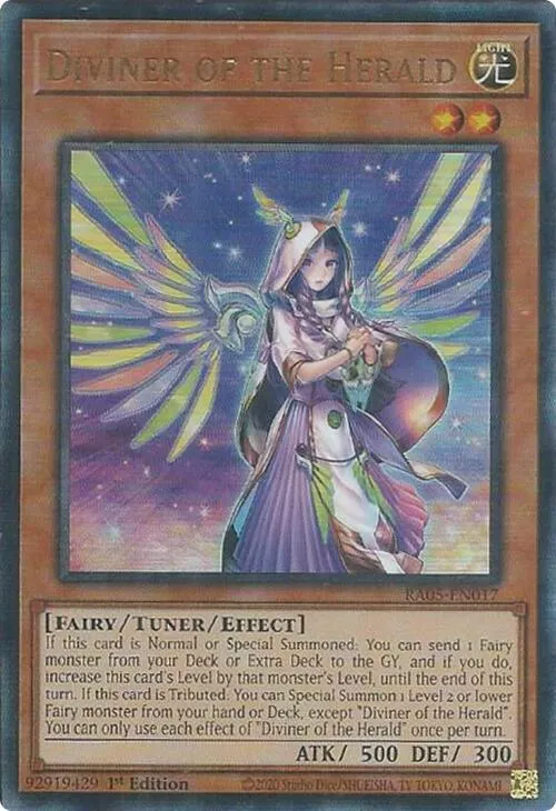 Diviner of the Herald — Rarity Collection 5 — Yu-Gi-Oh!