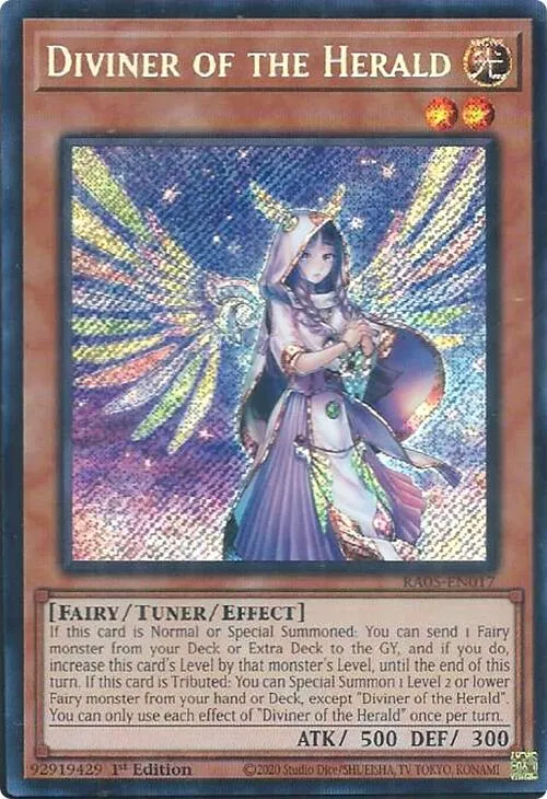 Diviner of the Herald from Rarity Collection 5 - Yu-Gi-Oh!