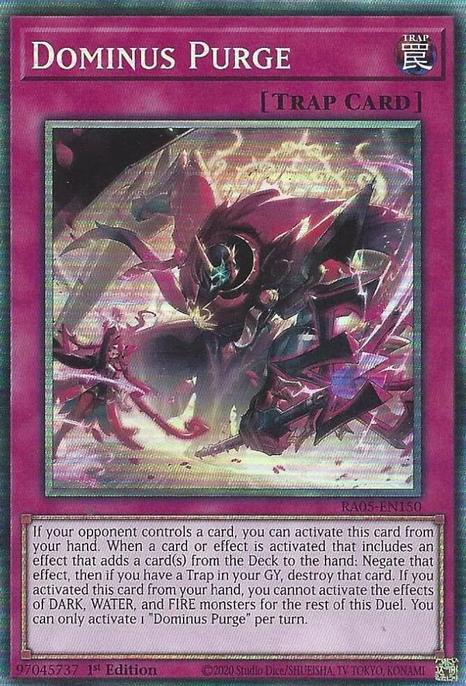 Purge Dominus — Rarity Collection 5 — Yu-Gi-Oh!