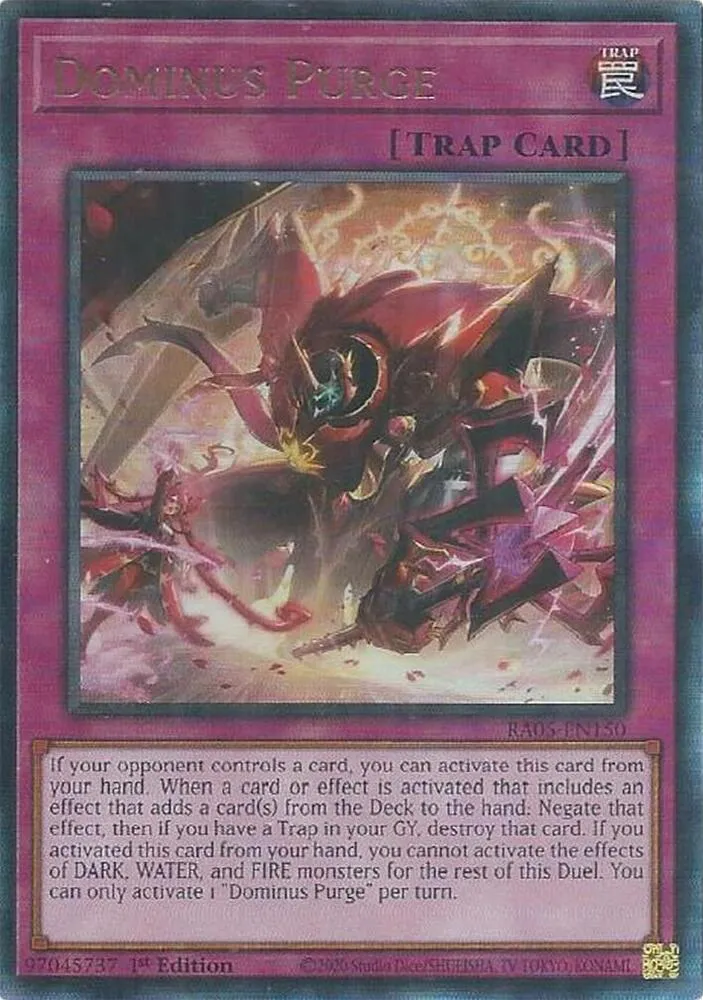 Purge Dominus — Rarity Collection 5 — Yu-Gi-Oh!