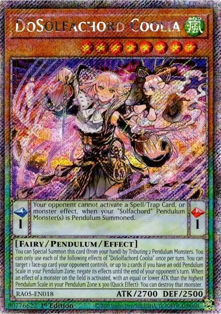 DoSolfachord Coolia — Rarity Collection 5 — Yu-Gi-Oh!