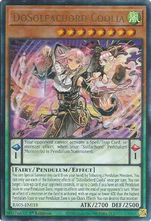 DoSolfaccord Coolia — Rarity Collection 5 — Yu-Gi-Oh!
