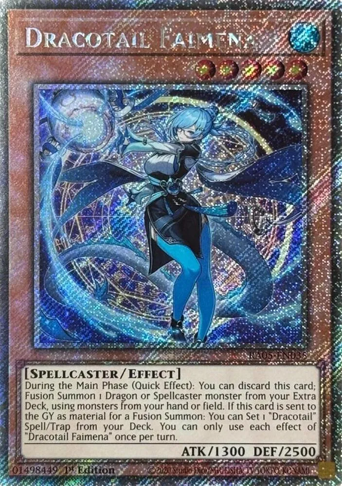 Dracotail Faimena — Rarity Collection 5 — Yu-Gi-Oh!