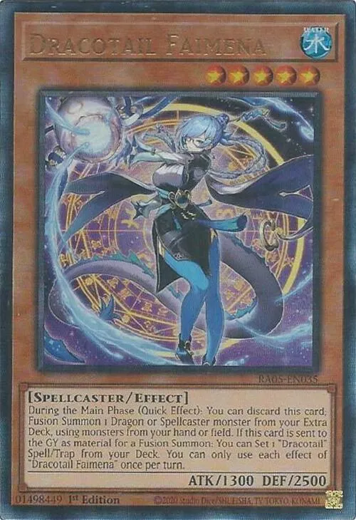 Dracotail Faimena — Rarity Collection 5 — Yu-Gi-Oh!