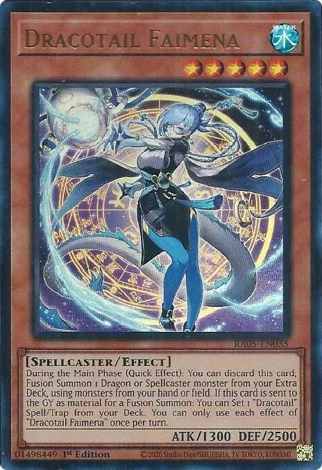 Faimena Queudragon — Rarity Collection 5 — Yu-Gi-Oh!
