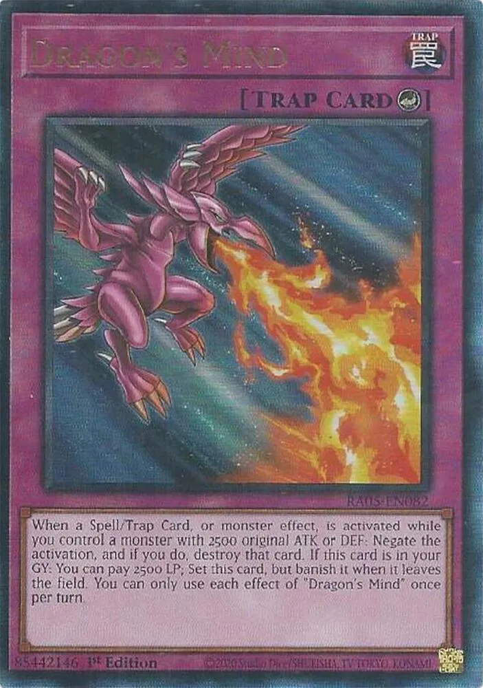 Dragon's Mind — Rarity Collection 5 — Yu-Gi-Oh!