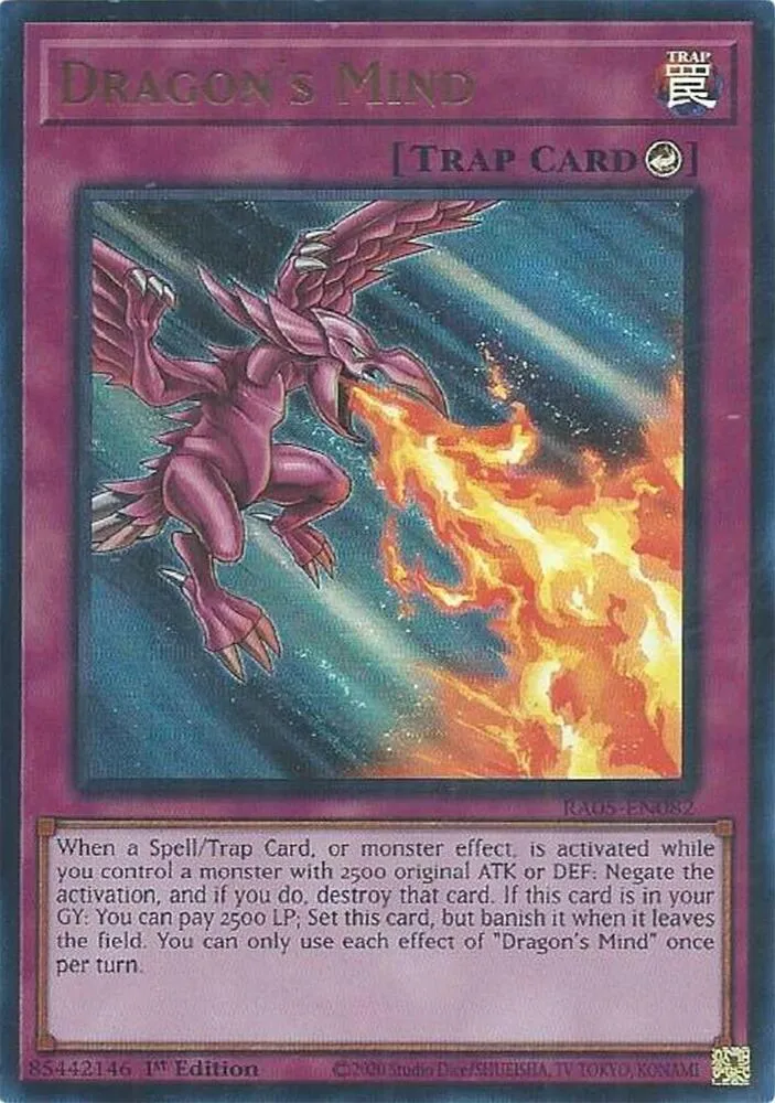 Dragon's Mind — Rarity Collection 5 — Yu-Gi-Oh!