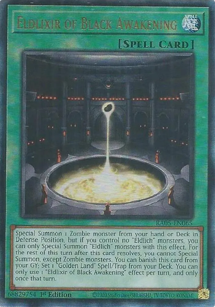 Eldlixir of Black Awakening — Rarity Collection 5 — Yu-Gi-Oh!