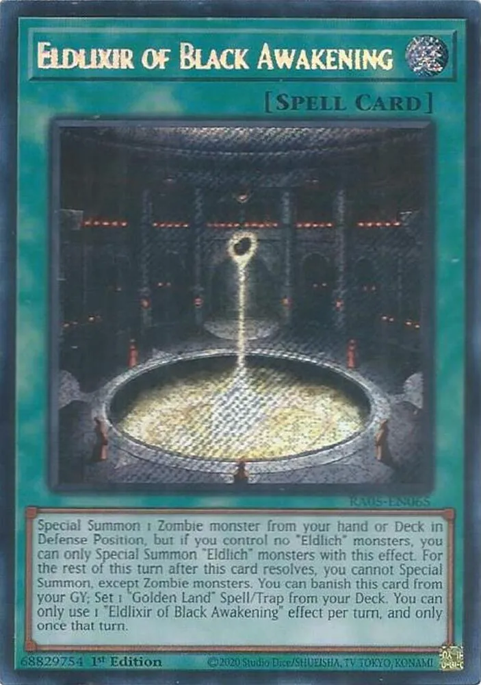 Eldlixir of Black Awakening — Rarity Collection 5 — Yu-Gi-Oh!