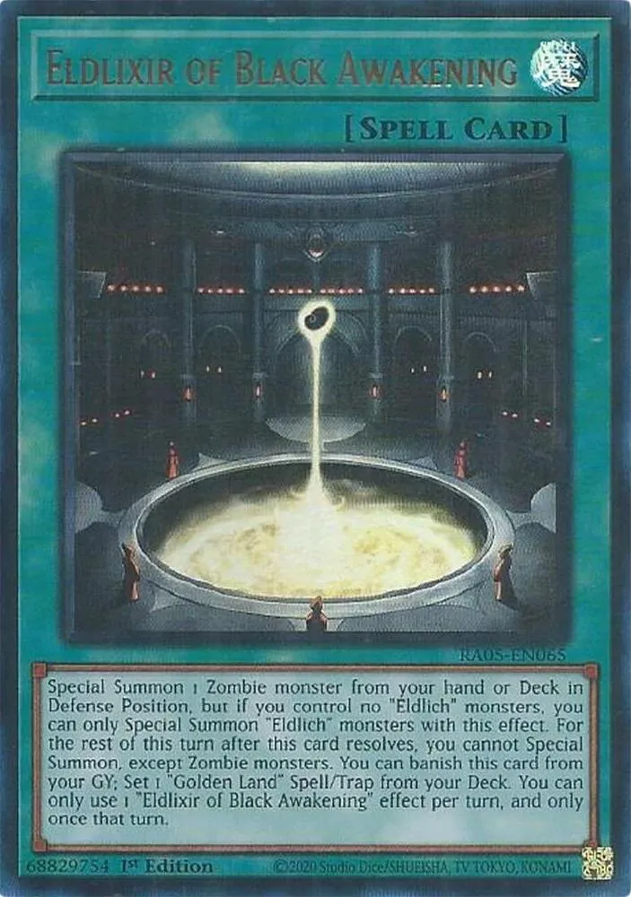 Eldlixir of Black Awakening — Rarity Collection 5 — Yu-Gi-Oh!