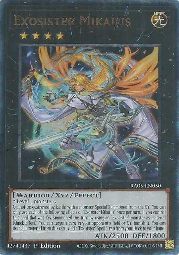Exosister Mikailis — Rarity Collection 5 — Yu-Gi-Oh!