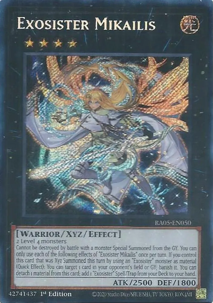 Exosister Mikailis — Rarity Collection 5 — Yu-Gi-Oh!