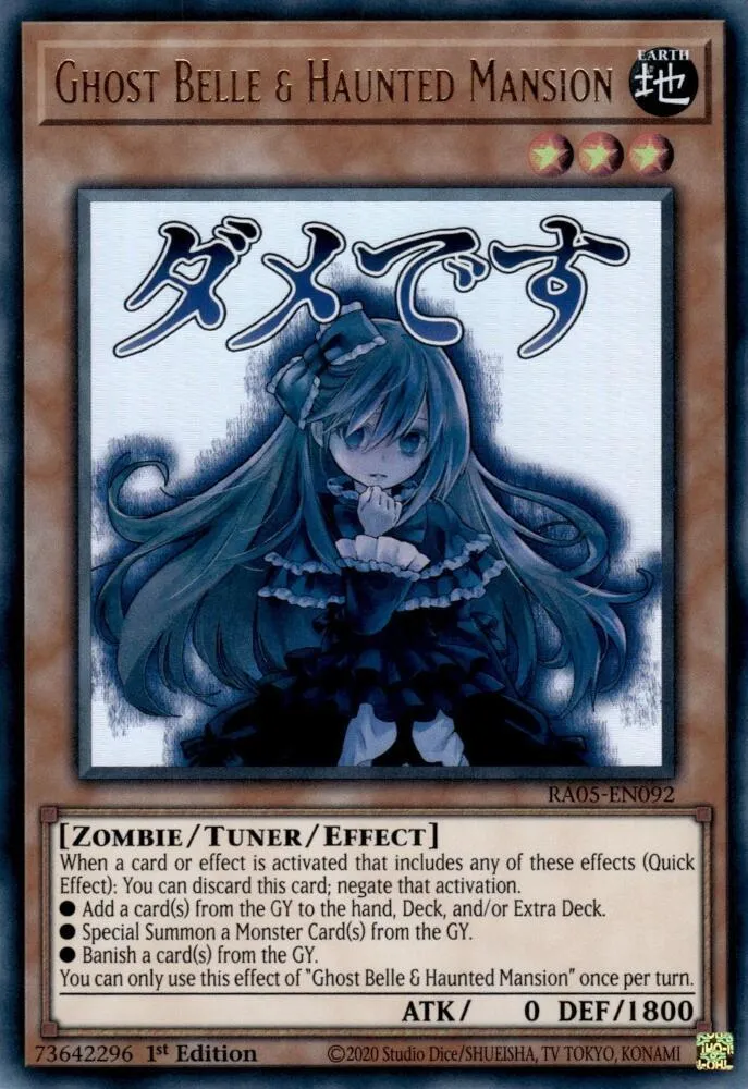 Ghost Belle & Haunted Mansion — Rarity Collection 5 — Yu-Gi-Oh!