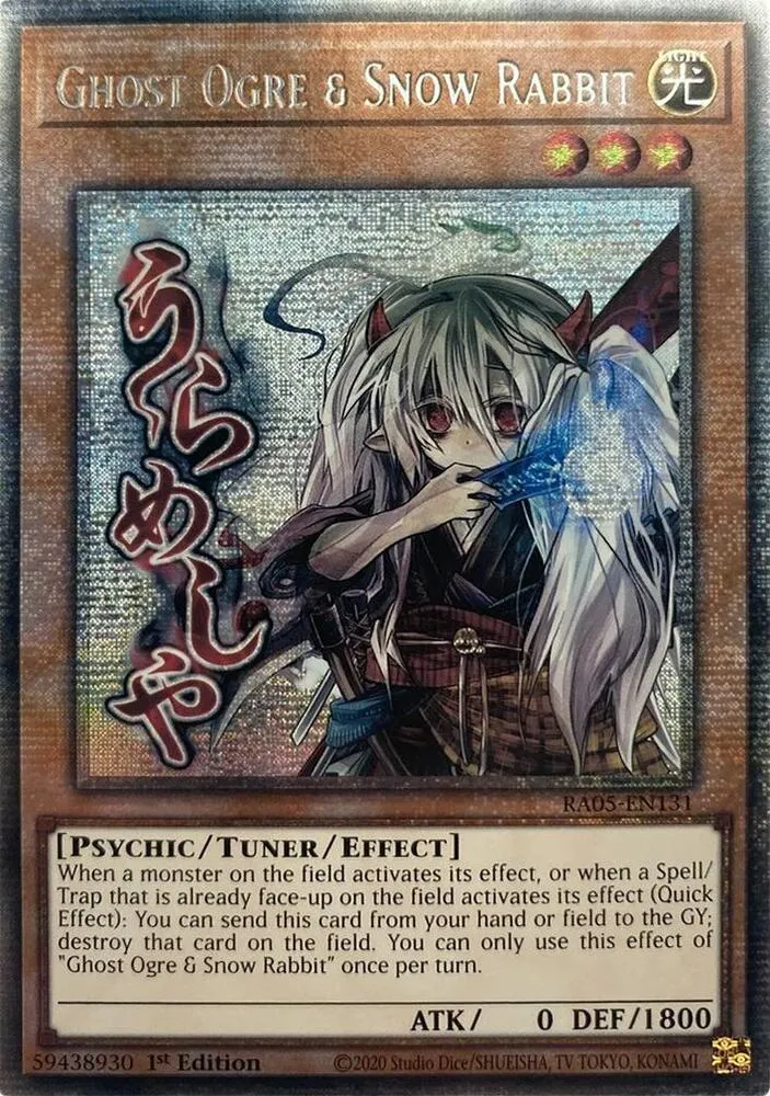 Ogre Fantôme et Lapin des Neiges — Rarity Collection 5 — Yu-Gi-Oh!