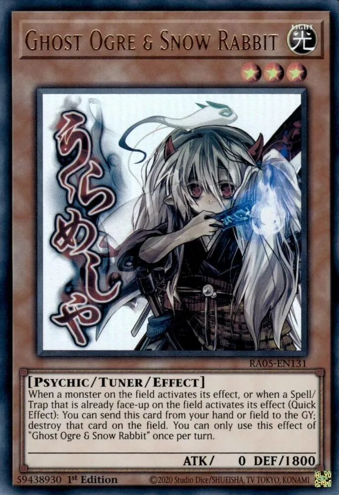 Ogre Fantôme et Lapin des Neiges — Rarity Collection 5 — Yu-Gi-Oh!