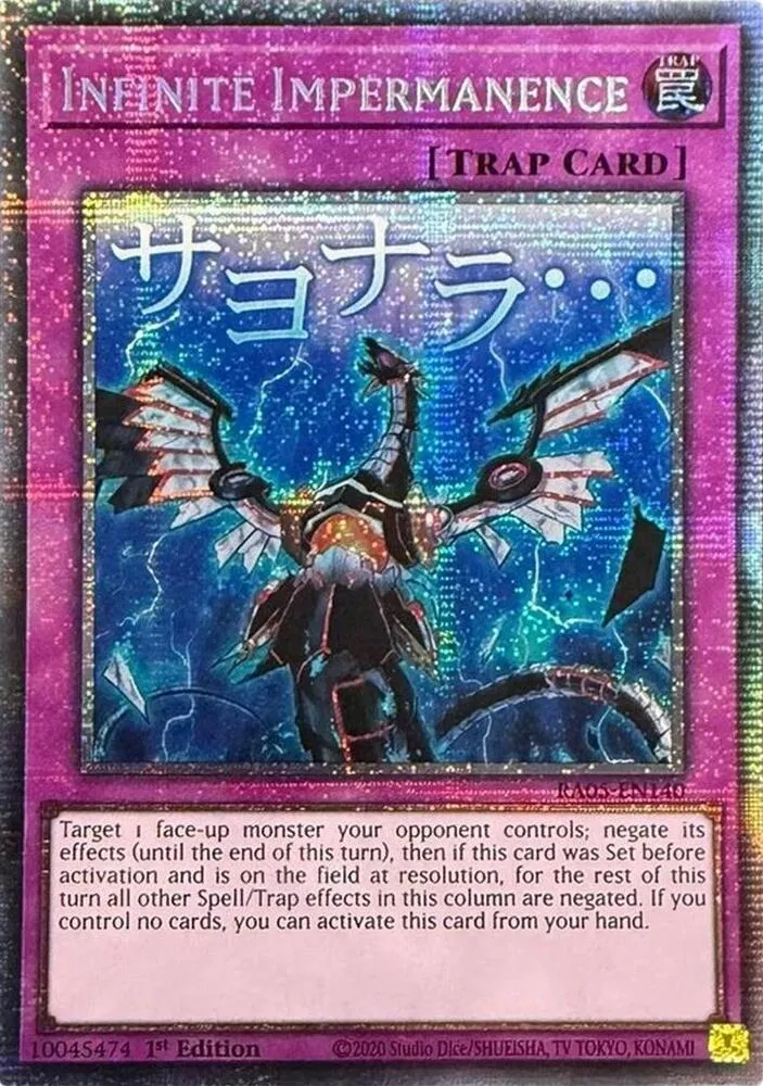 Infinite Impermanence — Rarity Collection 5 — Yu-Gi-Oh!
