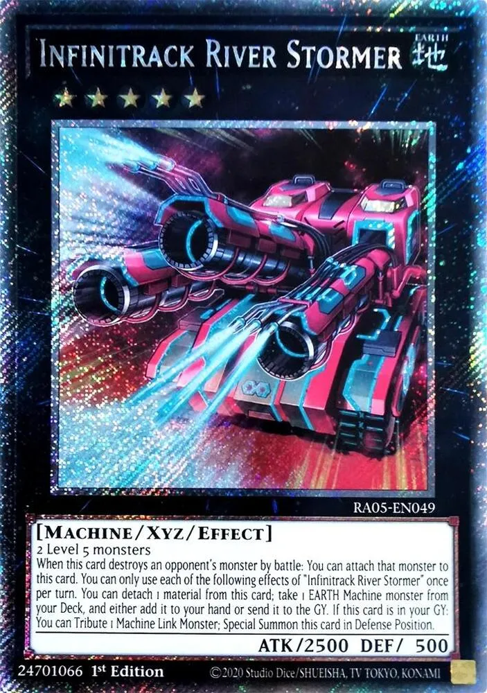 Infinitrack River Stormer from Rarity Collection 5 - Yu-Gi-Oh!