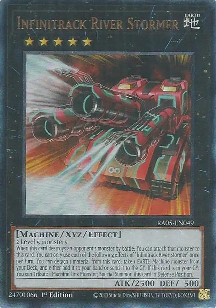 Infinitrack River Stormer from Rarity Collection 5 - Yu-Gi-Oh!