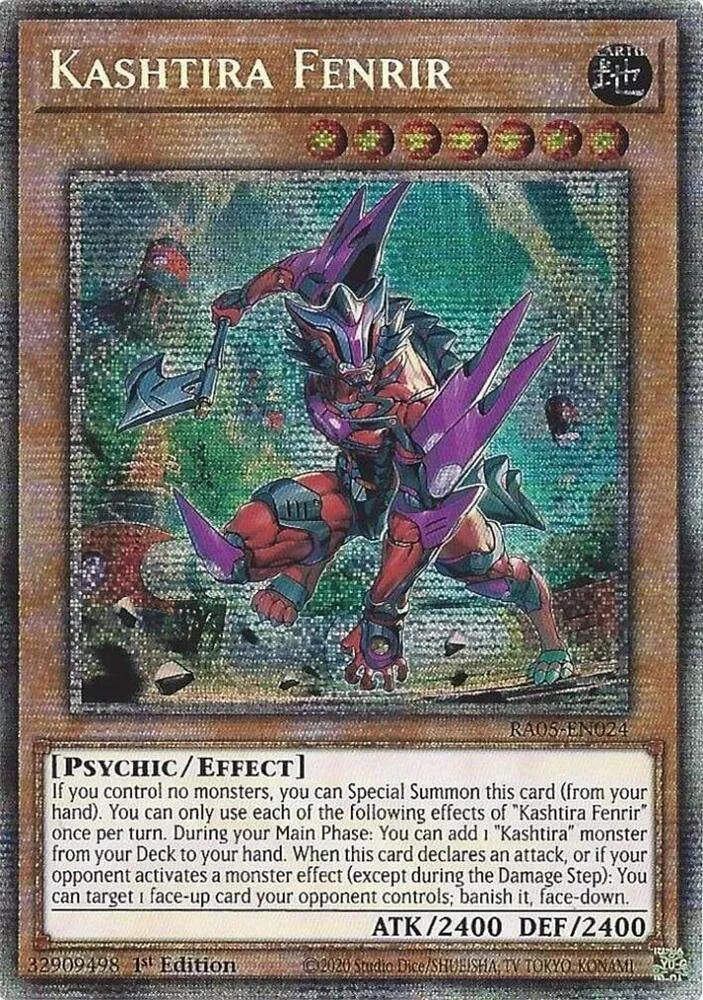 Kashtira Fenrir — Rarity Collection 5 — Yu-Gi-Oh!