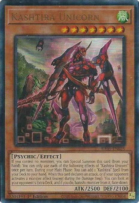 Kashtira Unicorn — Rarity Collection 5 — Yu-Gi-Oh!