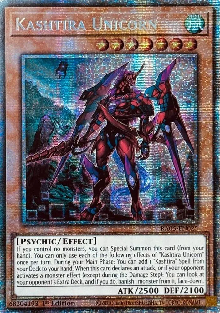 Kashtira Unicorn — Rarity Collection 5 — Yu-Gi-Oh!