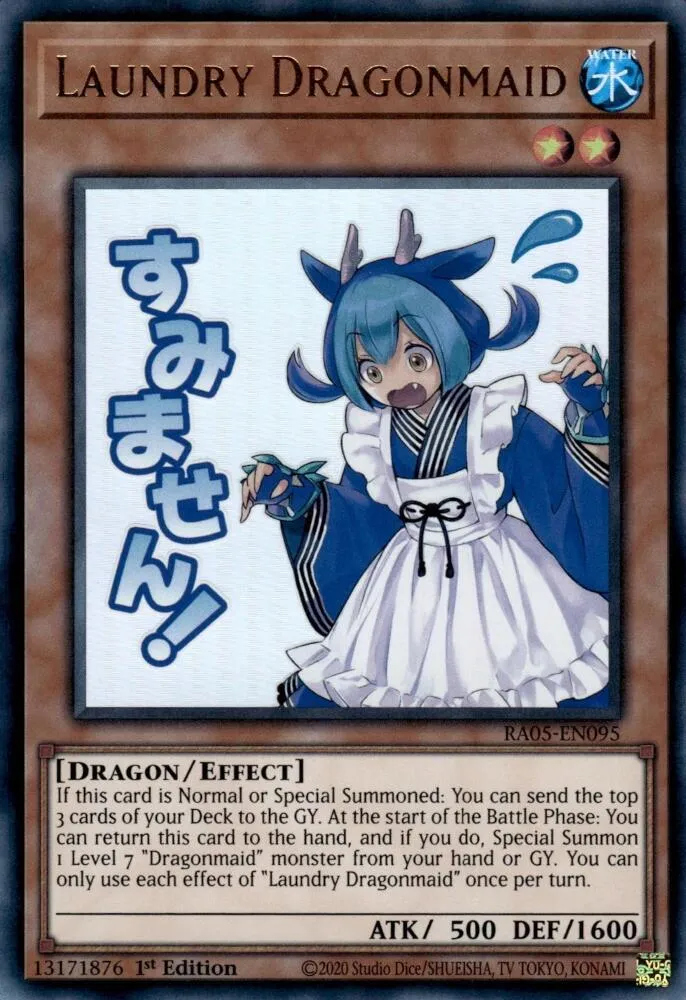 Laundry Dragonmaid — Rarity Collection 5 — Yu-Gi-Oh!