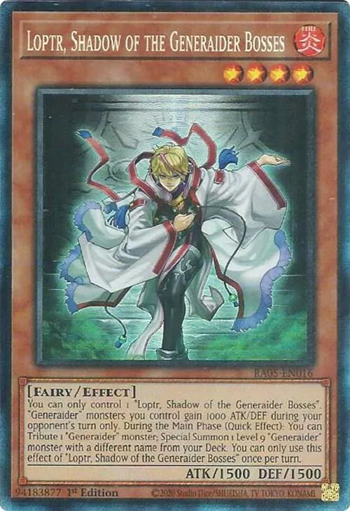 Loptr, Shadow of the Generaider Bosses — Rarity Collection 5 — Yu-Gi-Oh!