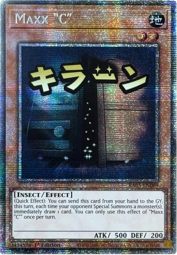 Maxx "C" — Rarity Collection 5 — Yu-Gi-Oh!