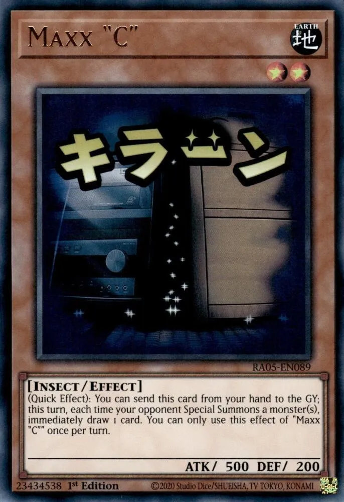 Maxx "C" — Rarity Collection 5 — Yu-Gi-Oh!