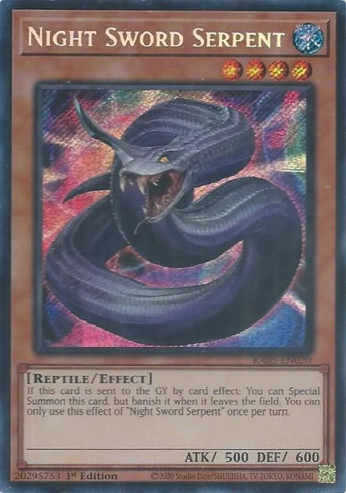 Serpent de l'Épée de Nuit from Rarity Collection 5 - Yu-Gi-Oh!