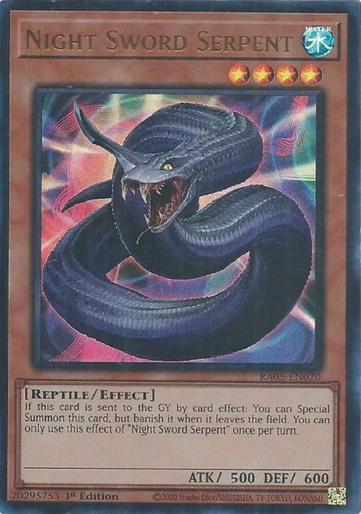 Serpent de l'Épée de Nuit — Rarity Collection 5 — Yu-Gi-Oh!