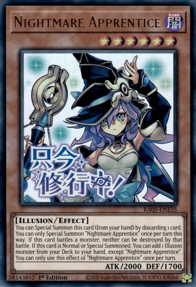 Nightmare Apprentice — Rarity Collection 5 — Yu-Gi-Oh!