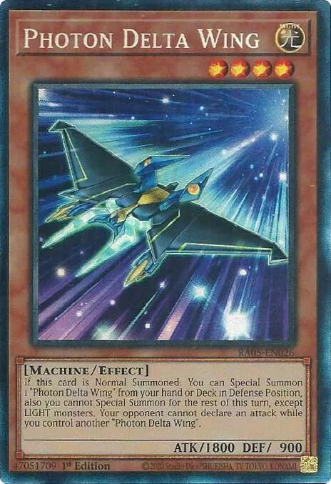 Photon Delta Wing — Rarity Collection 5 — Yu-Gi-Oh!